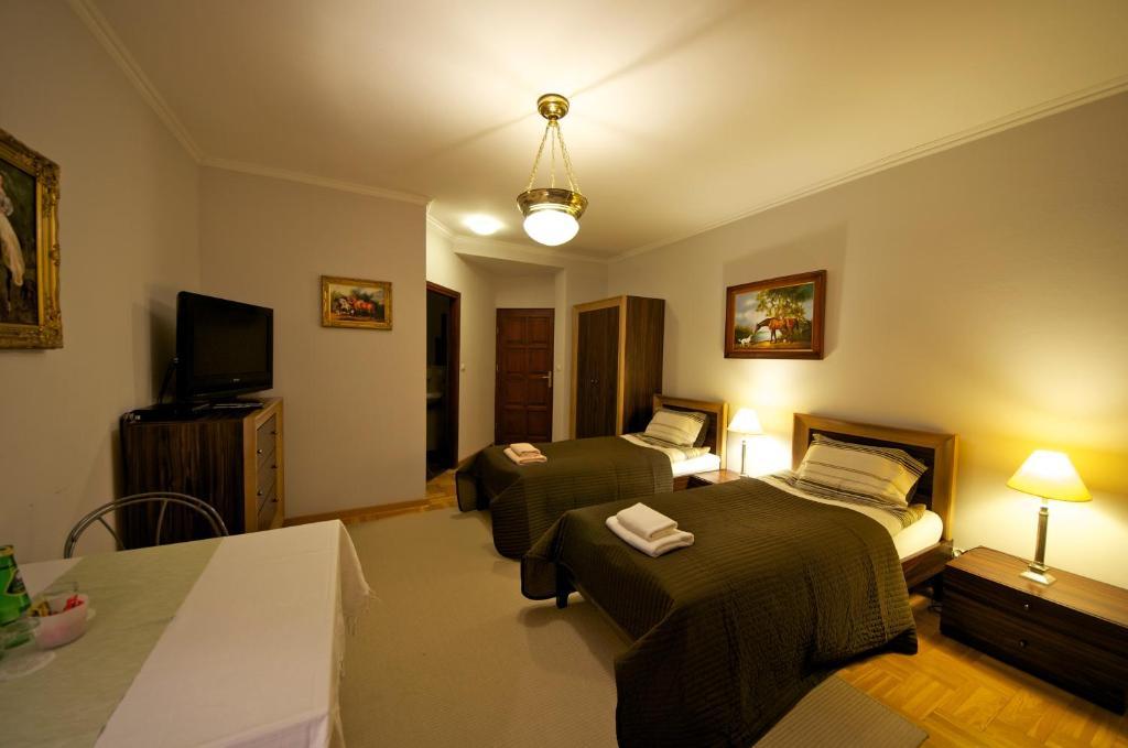 Wawabed Aparthotel Varsó Szoba fotó